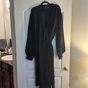 Black sweater dress long sleeve from ASOS Curve